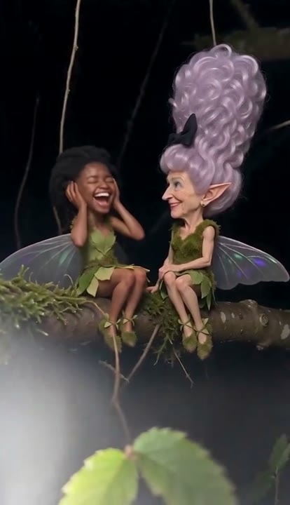 Laughing Fairy AI video example