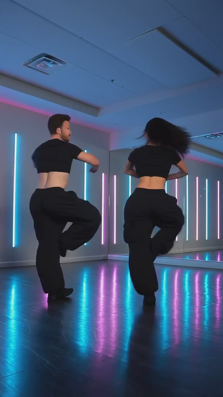 Frame from the finished 720p video